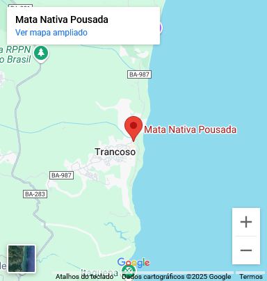 Mapa Google Maps - Como Chegar em Mata Nativa